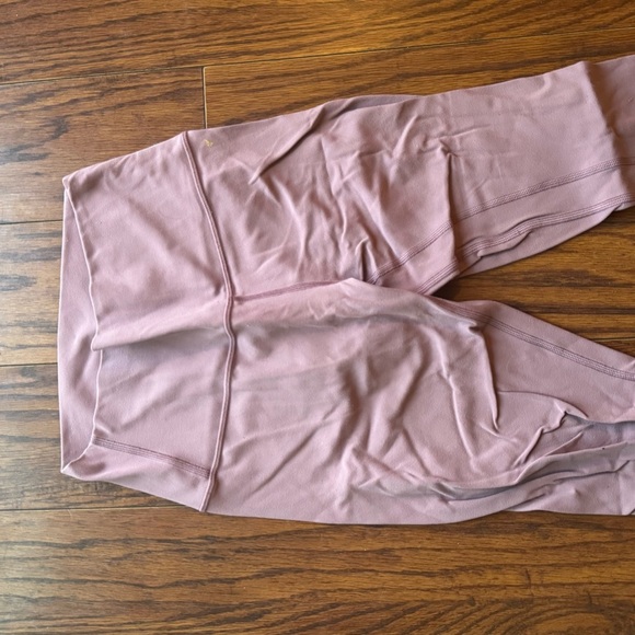 Lululemon Athletica 28” align high rise leggings “Dusty Rose” size 6 / Medium - Picture 5 of 11